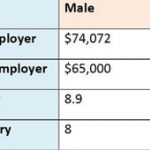 Earnings data by gender in video game audio industry
