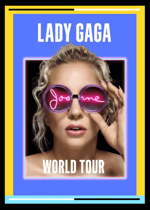 Click for Lady Gaga's website, including tour dates.