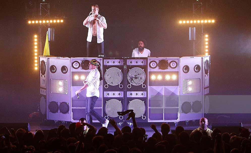 Major Lazer perform in London