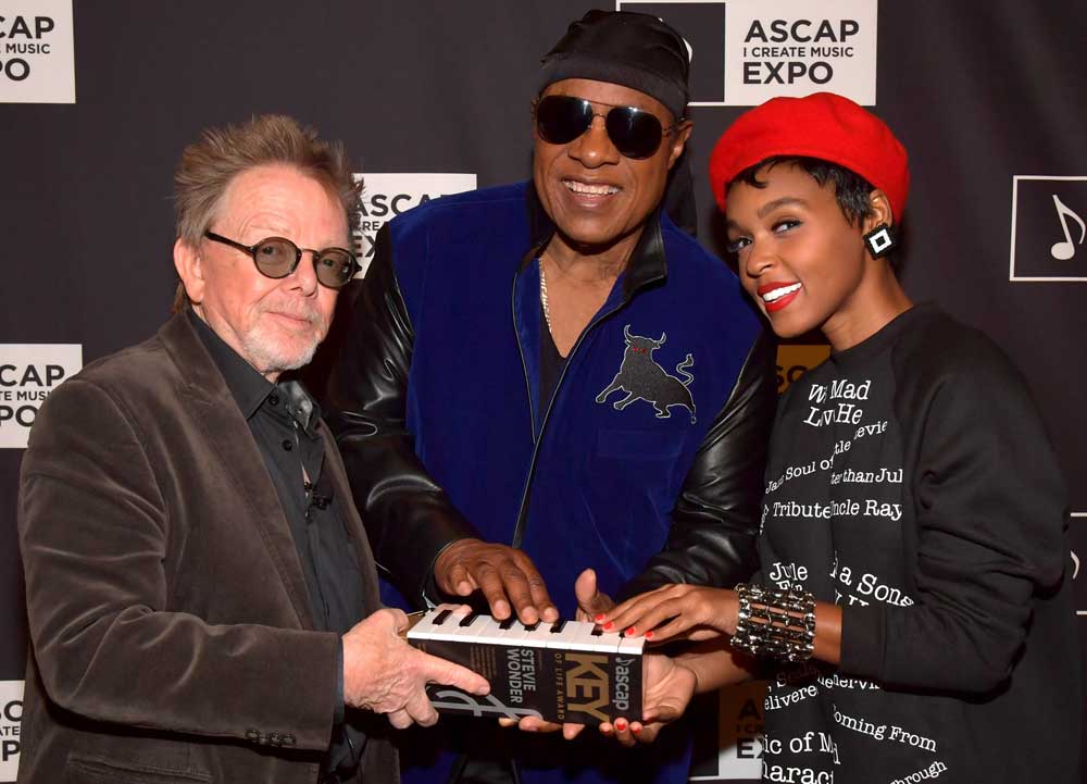 Paul Williams, Stevie Wonder and Janelle Monae