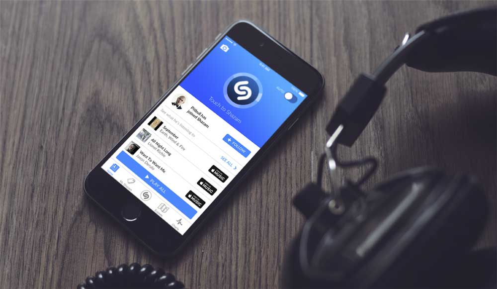 Shazam mobile music app