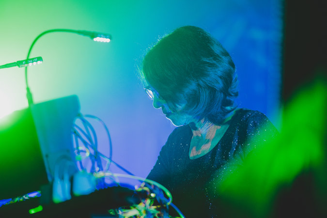 Suzanne Ciani, recipient of the Moog Innovator Award. (Photo: George Etheredge for The New York Times)