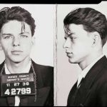 Frank Sinatra mugshot