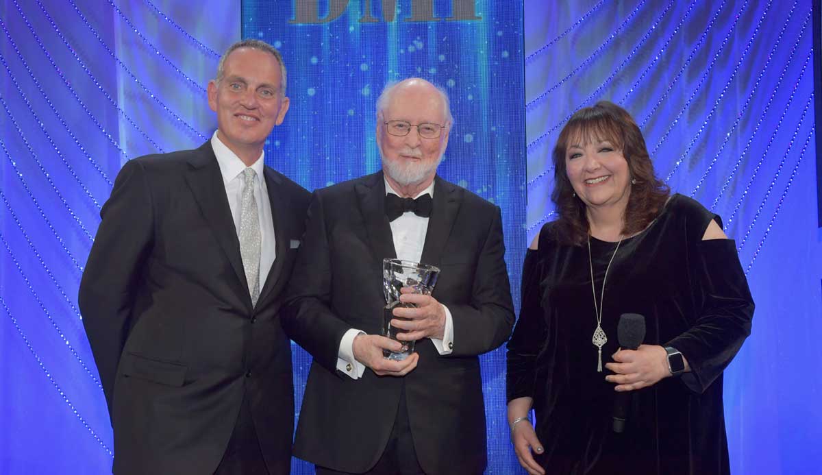 Mike O'Neill, John Williams and Doreen Ringer-Ross